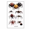 Waterproof Spider Tattoo Realistic Halloween Face Tattoo Body Art Body Tattoo Stickers  Face Makeup