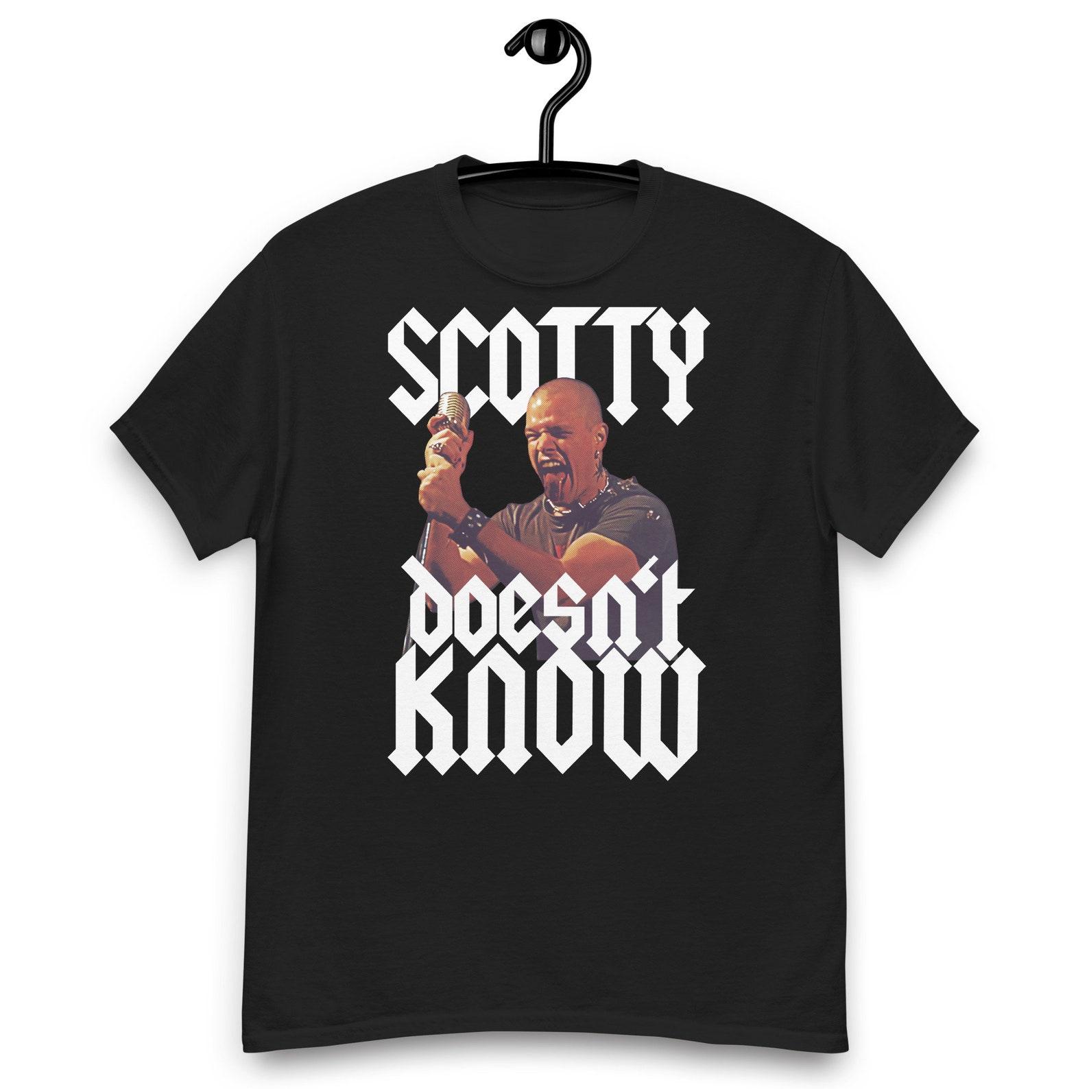 Eurotrip Movie - Scotty Doesn t Know Quote T-shirt L