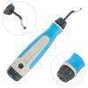 High Quality Nice Portable Pratical Deburring Tool Burr Scraper Rubber Blue Deburring Handle 1 PC Blade Ergonomic