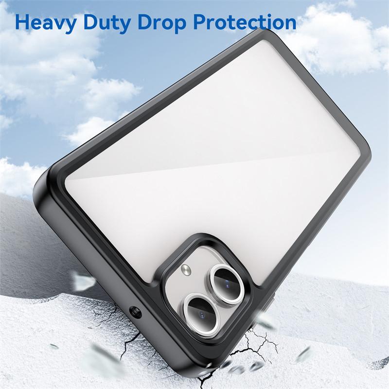 For Samsung Galaxy A06 Case Samsung Galaxy A06 Cover Shockproof Clear PC TPU Protector Phone Back Cover For Samsung Galaxy A06