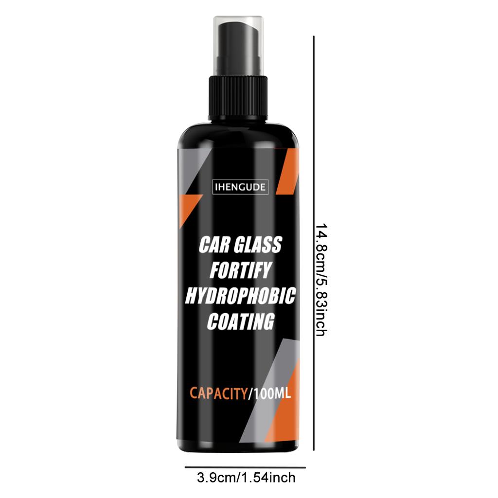 Car Glass Rain Repellent, Rearview Mirror Water Repellent Spray, Long-Lasting Rain Repellent for Car Front Windshield, Rearview Mirror Rain