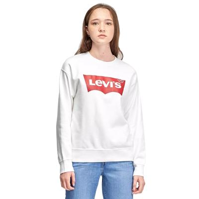 Moletom com capuz Graphic Standard Crew, moletom feminino branco