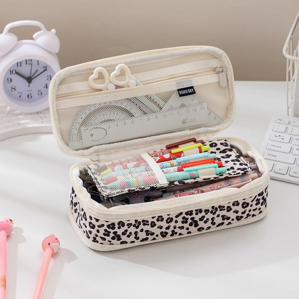 Large Capacity Pencil Case Multifunctional Stain Resistant Pouch