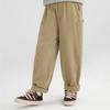 Left West Children's Wear Boys' Work Pants Spring and Autumn Collection Children's Spring Pants 2026 New Outdoor Western Style Casual Pants