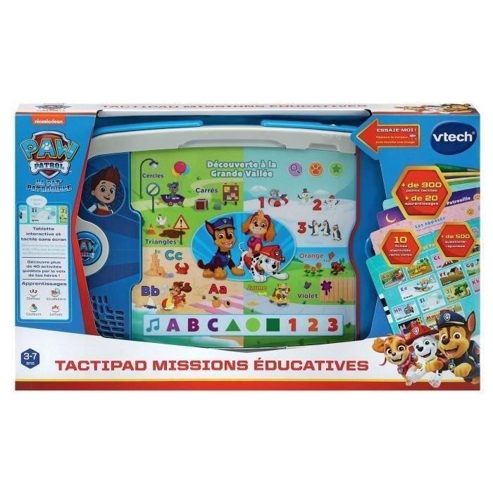 Vtech pat patrouille - tactipad missions éducatives