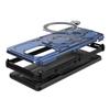 For Motorola Edge 50 Pro 5G Magnetic Case Rotating Metal Kickstand PC+TPU Phone Back Cover