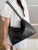 Korean Style Versatile Woven Underarm Bag for Women - Light Luxury, Niche Design, Single Shoulder, Handheld Large Summer Bag.