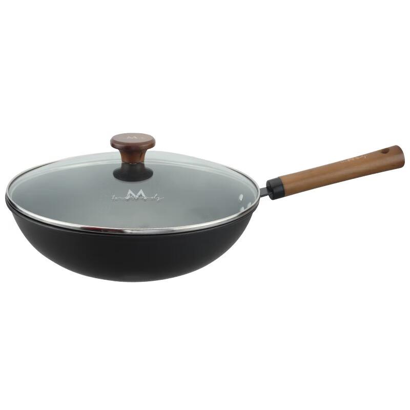 INMINDS Cardis 32cm True Stainless Steel Wok