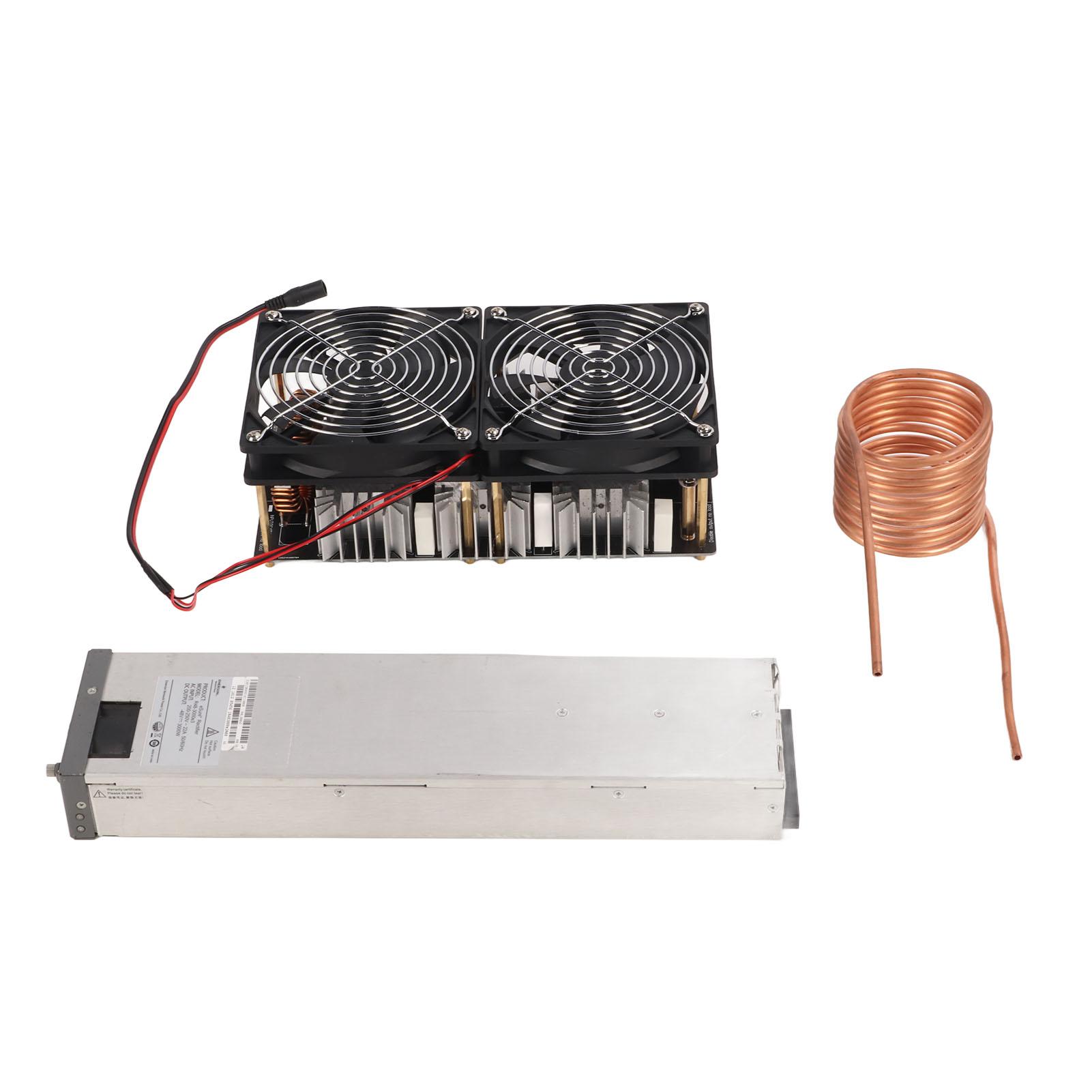 

Индукционный нагреватель ZVS мощностью 2500 Вт, DC12 В‑48 В, модуль печатной платы с рассеиванием тепла и трубой водяного насоса