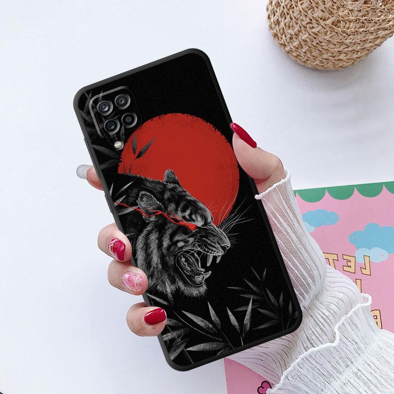 Mode Chinesischen Tiger Drachen Fall Für Samsung Galaxy A50 A02 A01 A02s A10 A03s A04s A03 Core A04 A20e A40 a70 A54 A34 Abdeckung