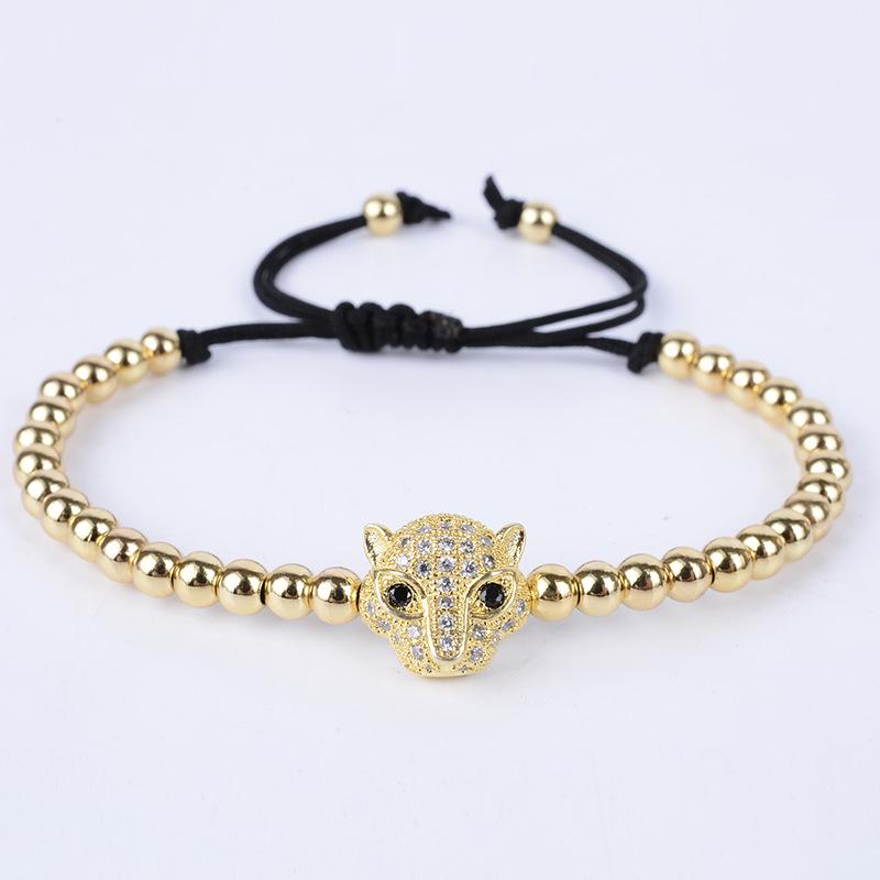 JYL TS Bracelet Crown  Copper Bead Style Combines Durability And Fortune Gold
