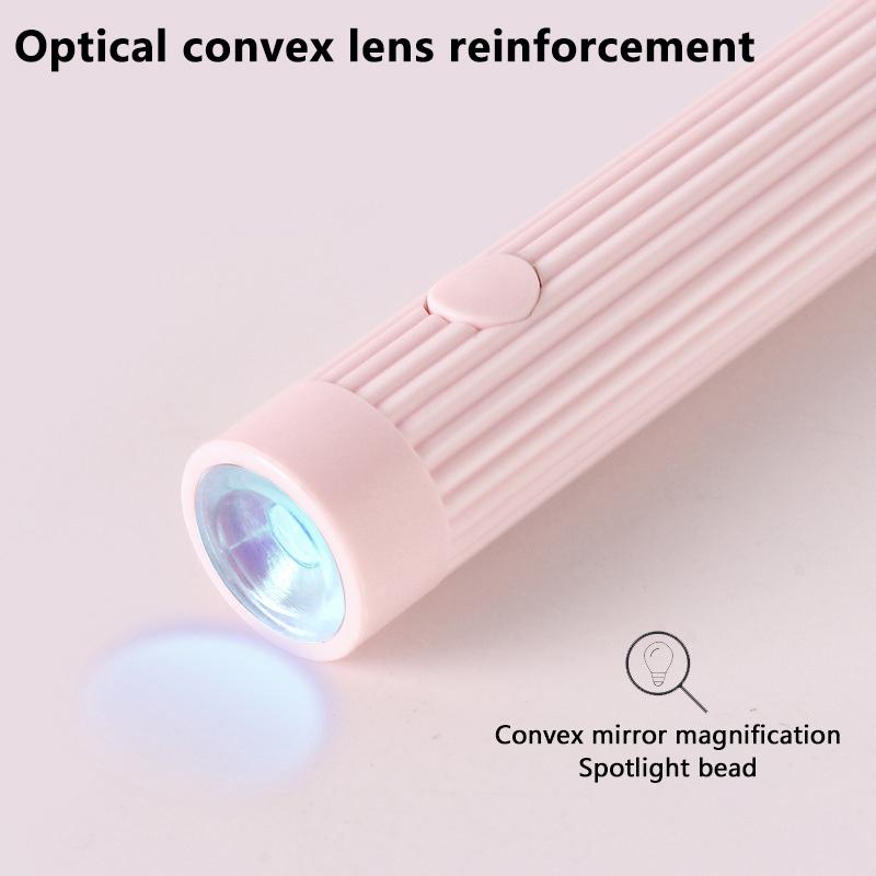 Portable Mini Nail Lamp Dryer Pen UV LED Gel Polish Curing All Gels Tool Cabin Single Finger Flashlight Lamp Nail Art Equipment