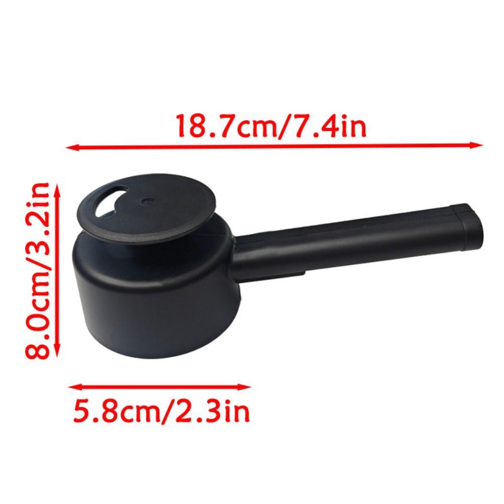 360° otočný rozptylovač páry, žáruvzdorná, odolná parní vodicí trubice, PP potravinářské kvality, deflektor páry pro Thermomix TM7