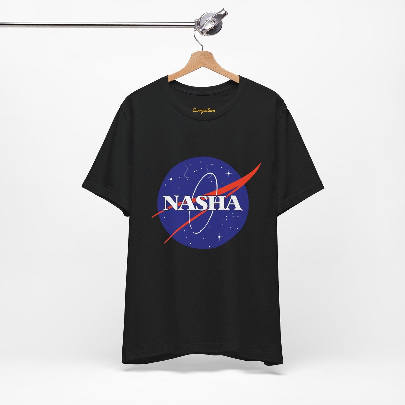 Nasha Graphic T-shirt | Nasa tshirt | Desi fashion | Crewneck | Cotton tees S