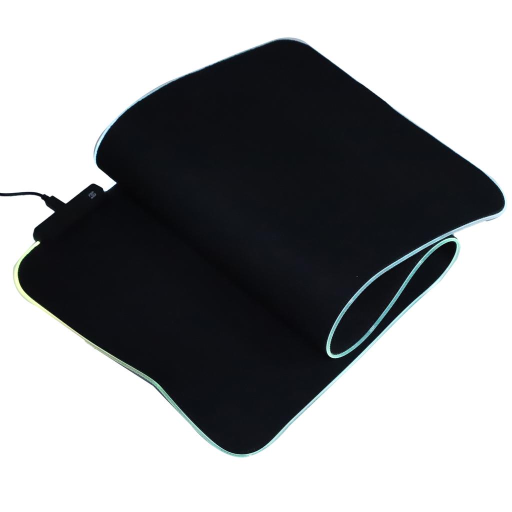 Mouse Pad RGB Light Rubber Thicken Notebook Tablet Mat USB Interface Computer