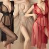 Lingerie sexy pour femmes, nuisette transparente, érotisme, décontractée, sexuelle, nuisette, robe, nuisette, sous-vêtements érotiques, vêtements de nuit exotiques