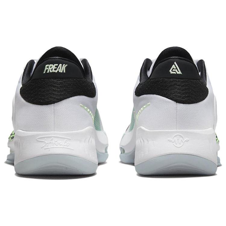Nike Zoom Freak 4 EP 'Greek Coastline' (Unisex) White / Black / Barely Volt / White Basketball Shoes DJ6148 100