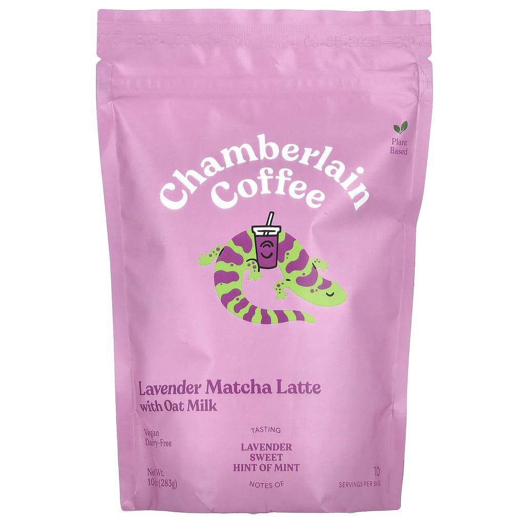 Chamberlain Coffee, Lavender Matcha Latte, 10 oz (283 g)