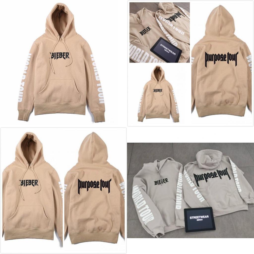 Justin Purpose Bieber The World Tour Fashion Hoodie Sweatshirt Pullover