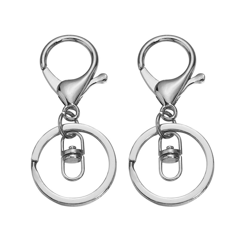 5pcs/bag Lobster Clasp Key Hook Keyrings Fashion Trend Key Chain For Bag Charm Keychains Accessories Gifts DIY Jewelry Making
