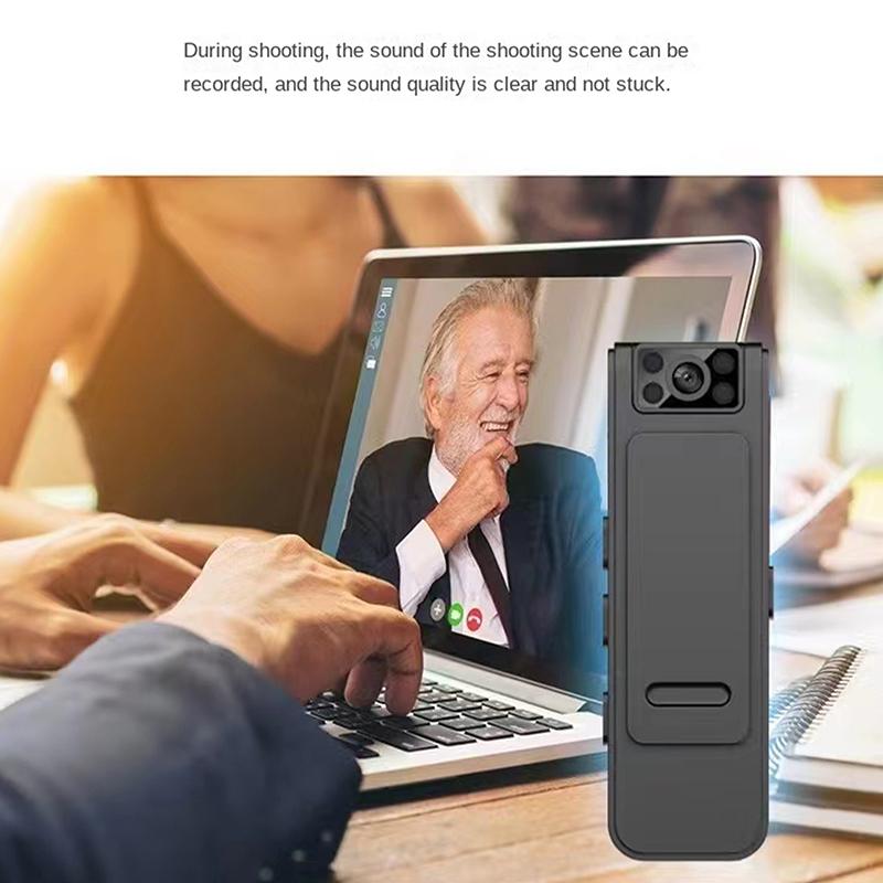 

L8 Міні натільна камера 1080P HD Wifi Спортивна камера 180 ° Обертається на 180 ° Цифровий відеореєстратор нічного бачення Натільна камера на 600 мАг Поліцейська камера