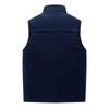 Men's Casual Solid-color Lambskin Vest, Men's Thickened Fleece Collar Warm Sleeveless Jacket