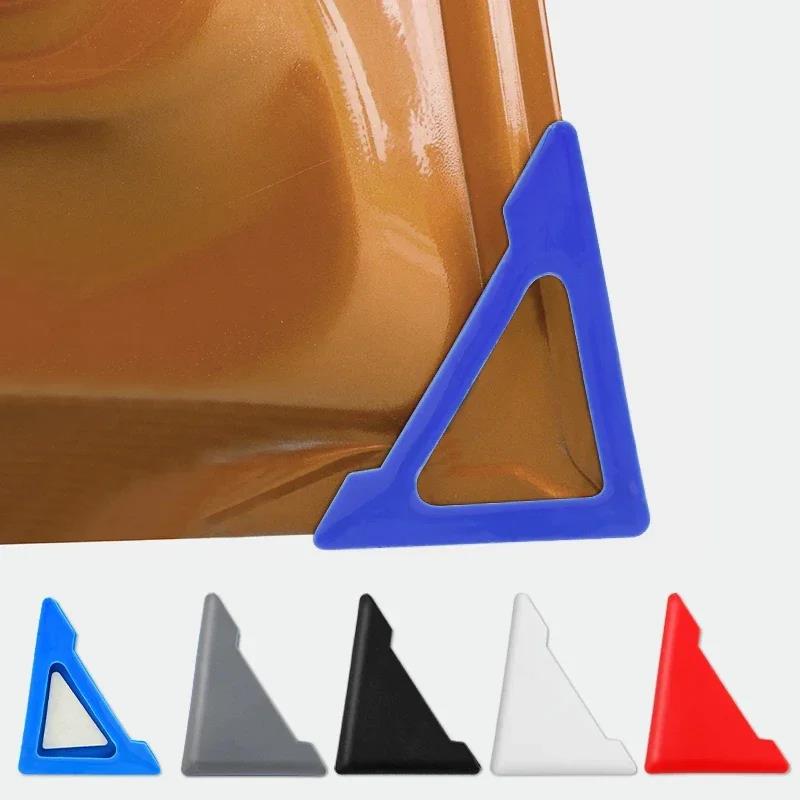2/4Pcs Car Door Corner Protective Cover Door Scratch Protector Silicone Anti-collision Covers Door Corner Guard Auto Accessories Interior Mirrors 6