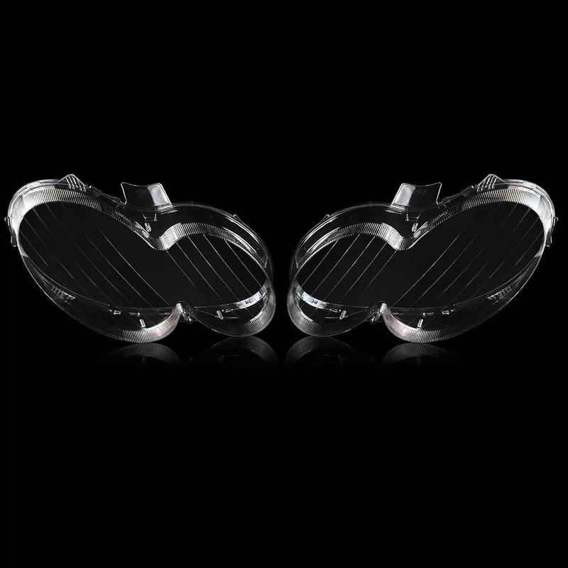 Capac lentilă far față W209 Pentru Mercedes Pentru Benz CLK W209/C209 2004-2009 Capac far transparent Carcasă abajur transparent