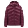 Autumn and Winter New Fashion Hooded Men's Light and Thin Down Jackets Can Be Opened Two Short Styles, Trendy Casual and Versatile