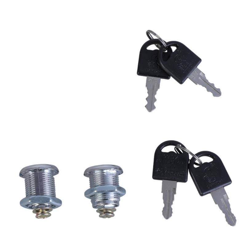 

2set Cabinet Cams Lock with Key Cupboard Desk Hasp Latches Letter MailBox Cams Lock Security Furniture Lock Hardware 1