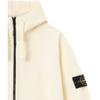 Stone Island FW26 Compass Logo Zip-Up Hooded Oversized Commuter Sweatshirt Men sweatshirt L2S156100009S0051V0093