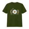Faith For Women Christian With God All Things Are Comfortable  T Shirt Fashionable Design vintage Washed Casual