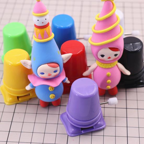 5Pcs Clockwork Movement Toy Educational Walking Wind-up Toy DIY Clay Craft Project Accessories Replacement Parts
