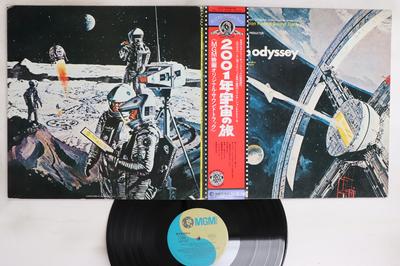 LP Record OST  2001 A Space Odyssey MMF1010 MGM 1977 Japan Obi Soundtracks  Musicals Used