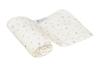 Muslin design diaper 3 pack 70x80 white with stars