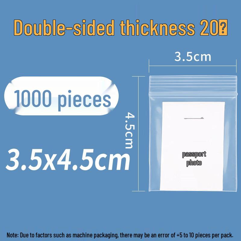 Утолщенные прозрачные самозакрывающиеся пакеты для хранения продуктов