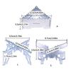 Stainless Steels Alcohols Stove Bracket Outdoor Camping Burners Bracket Heat Resistant Alcohols Stove Support Rack