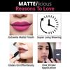 Nykaa MATTE-ilicious Lip Crayon - Jade Rose (2.8gm) shade No 11 With Prove Your Point Cosmetic Sharpener