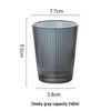 Shangqi Mundspülbecher aus gestreiftem Borosilikatglas