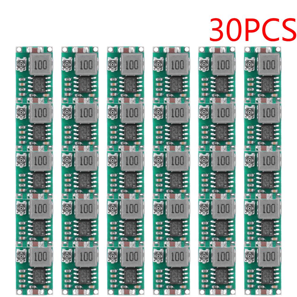 20/30/40/50pcs Mini360 RC Airplane Module Mini 360 DC Buck Converter 2A Step Down Module 4.75V-23V to 1V-17V 17x11x4mm LM2596