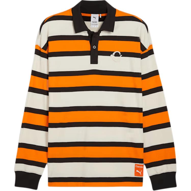 

Puma Футболка унісекс у смужку з довгим рукавом X Carrots Collaboration Squad Помаранчева біла 627444-45 XL