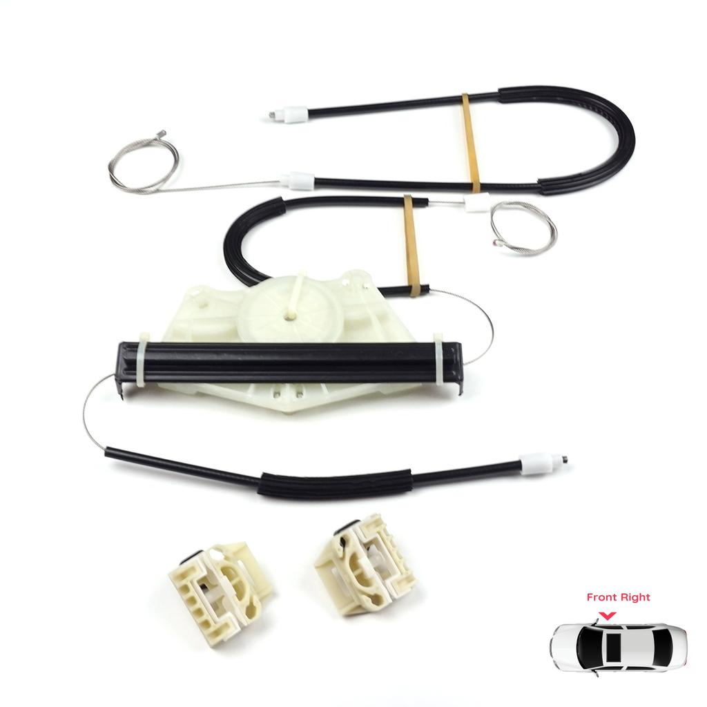 EWR413 Power Window Regulator Repair Set Front Right Door for Skoda Fabia MK1 1999-2008 4/5 Door Praktik Van 6Y1837462