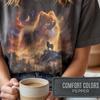 Vintage 90s Dog Tattoo Shirt: Retro Comfort Colors, Y2K Pet Lover Tee | Garment Dyed Cotton, Relaxed Fit, Unisex S-4XL