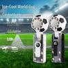 X68 Portable USB Mini Fan: Cooling, Handheld Display for Football Fans