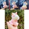 Unicorn Plush Keychain With Bow Decoration And Bright Colors For Kids And Collectors