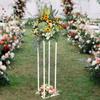 100cm Acrylic Flower Stand, 25x25x100cm Wedding Geometric Flower Vase Column, Modern Rectangular Table Centerpiece for Wedding