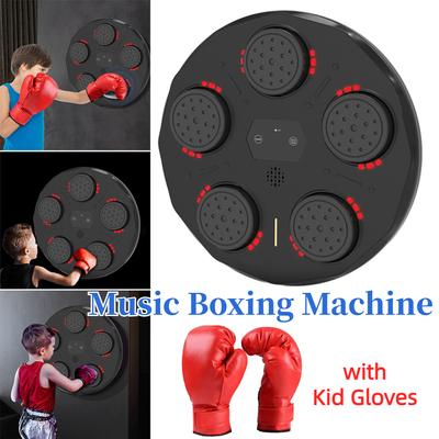Smart Music Boxing Machine Wall Mounted Sandbag Punching Equipment Electronic Boxing Pads Gility Reaction Training Wall Target