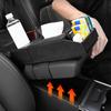 SEAMETAL Car Armrest Mat Height Increase Pad Car Tissue Storage Box Cup Holder Armrest Protect Cushion Elbow Support Arm Cover