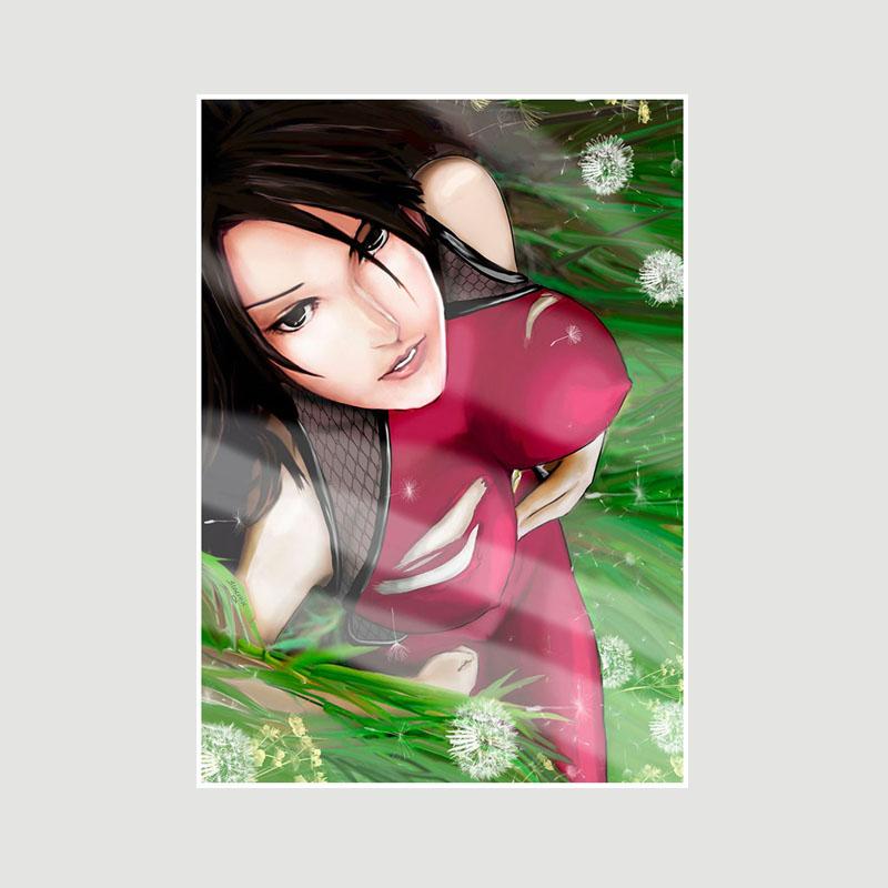 Home Decor Painting Sweet Little Loli Anime Girl Poster Cute Lolita Manga Figure White Paper Posters and Prints Bar Bedroom Decoration Mural