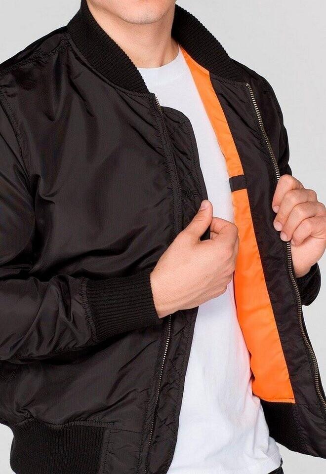 Demi-season Jacket Alpha Industries MA-1 TT Man (191103) Black